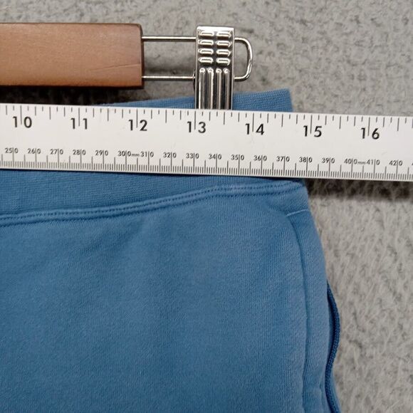 Lululemon Pants Mens Medium Blue French‎ Terry Joggers Adjustable Cuffs LM5AJDS - Picture 5 of 10